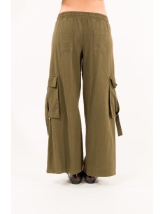 Calças cargo elásticas Kontatto 2