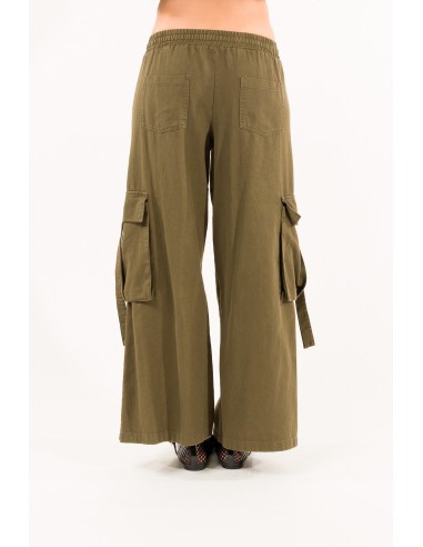 Calças cargo elásticas Kontatto