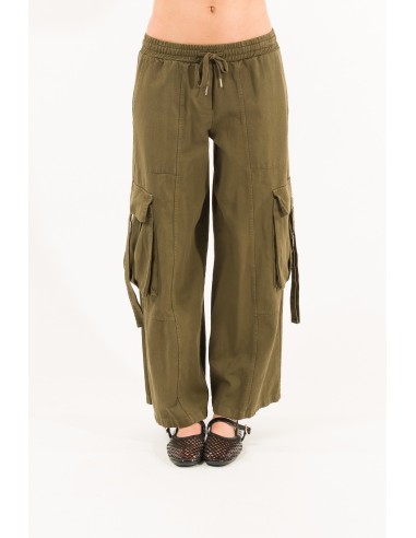 Calças cargo elásticas Kontatto