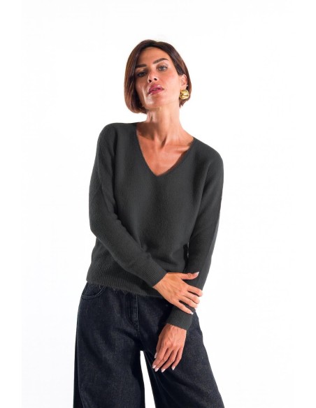 Camisola com decote em V Kontatto