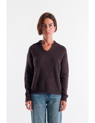 Camisola com decote em gola alta Kontatto