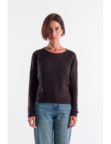 Camisola com gola redonda Kontatto