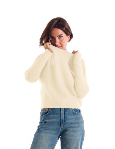 Camisola com gola redonda Kontatto