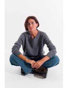 Camisola com gola redonda Kontatto