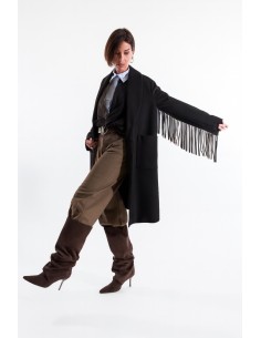 Casaco com franjas Kontatto 2