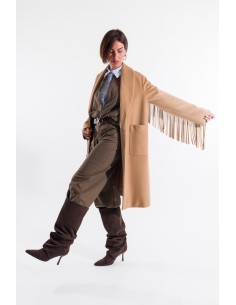 Casaco com franjas Kontatto