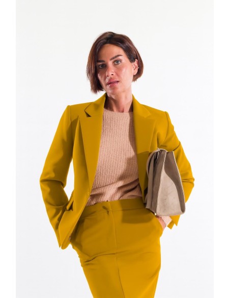 Casaco de 1 botão Kontatto