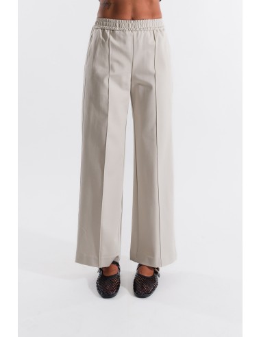 Calças com fita em tom Kontatto