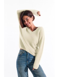 Camisola com decote em V sobre Kontatto 2