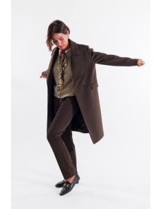 Casaco com trespassado Kontatto