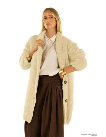 Casaco com botões invertidos Kontatto