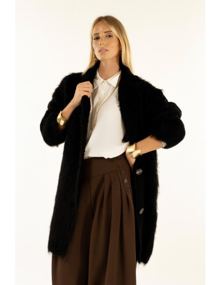 Casaco com botões invertidos Kontatto