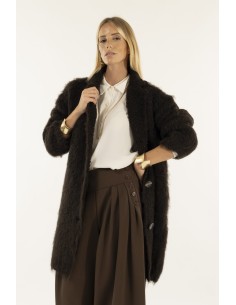 Casaco com botões invertidos Kontatto