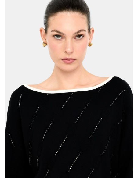 Camisola Liu Jo com brilhantes