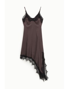 Vestido curto com renda e alças finas Dixie 2