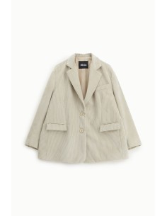 Blazer Canelado com Botões Clássico Dixie 2