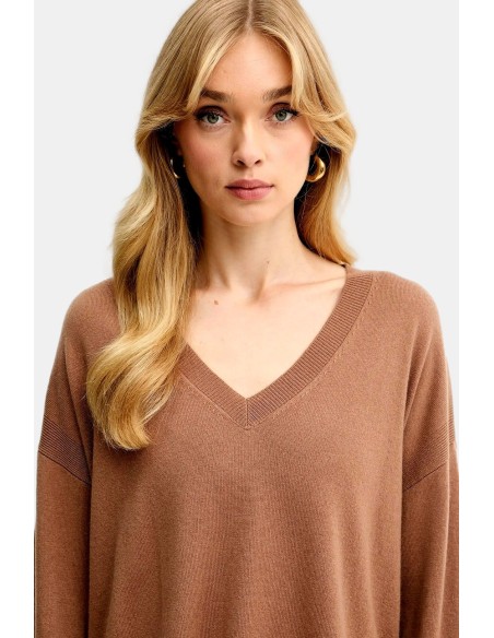 Camisola de cor sólida Liu Jo