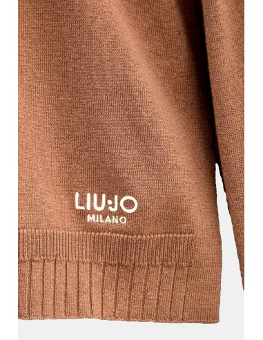 Camisola de cor sólida Liu Jo