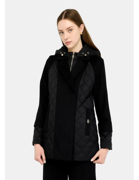 Casaco com inserções de nylon acolchoado Liu Jo