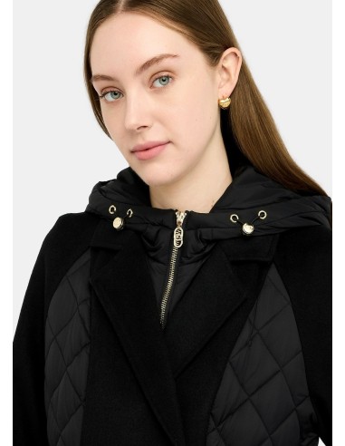 Casaco com inserções de nylon acolchoado Liu Jo