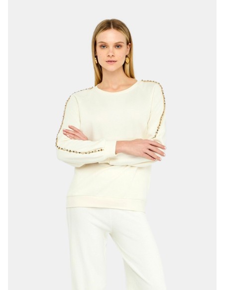 Camisola com brilhantes Liu Jo