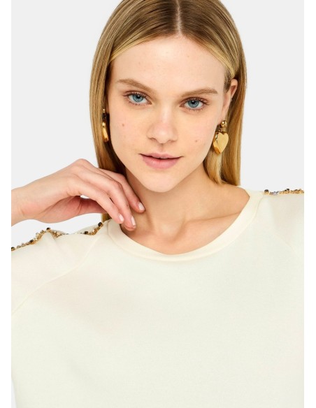 Camisola com brilhantes Liu Jo