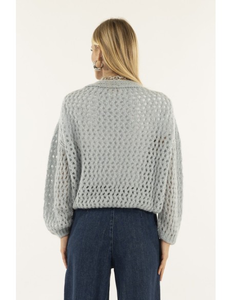 Casaco perfurado Kontatto