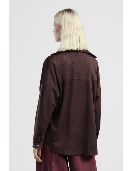 Blazer oversize com botões e bolsos aplicados Dixie