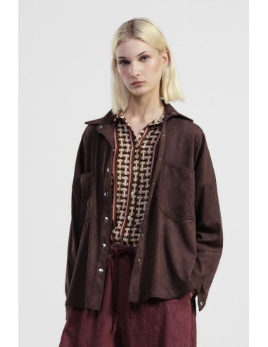 Blazer oversize com botões e bolsos aplicados Dixie