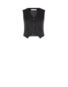 Colete Entalhado em Príncipe de Gales Rinascimento