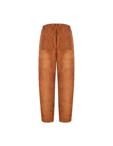 Calças balão em veludo cotelê com cós elástico Rinascimento