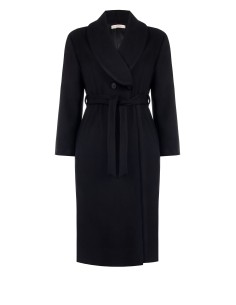 Casaco Curvy Longo em estilo roupão com cinto coordenado Rinascimento Curvy