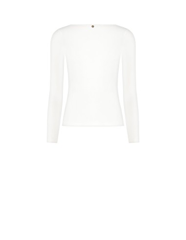 Top justo com recorte em forma de gota Rinascimento