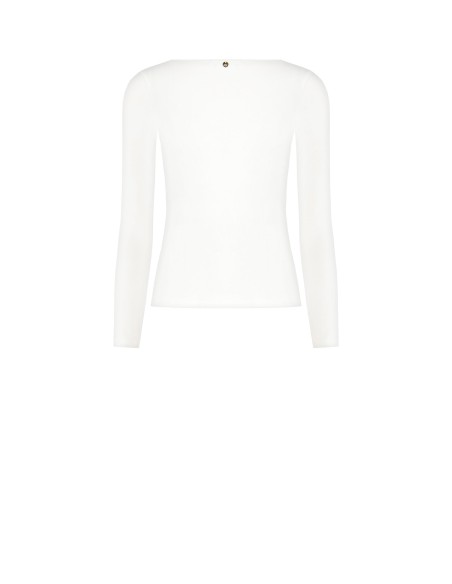 Top justo com recorte em forma de gota Rinascimento