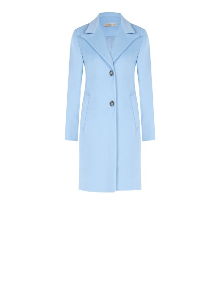 Casaco Médio Cintado em Veludo Rinascimento