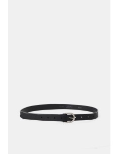 Cinto com fivela oval em metal fosco Dixie 2