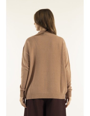 Camisola de gola alta arredondada Kontatto