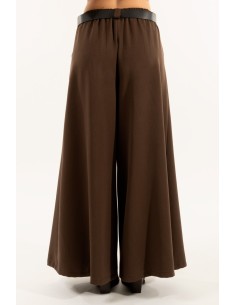 Calças com pregas e cintura Kontatto 2