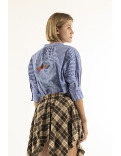 Camisa com bordado nas costas Kontatto