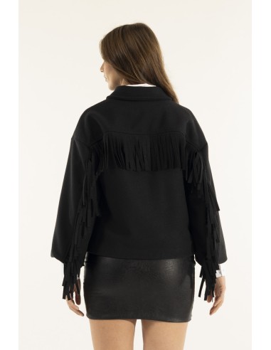 Casaco com franjas Kontatto