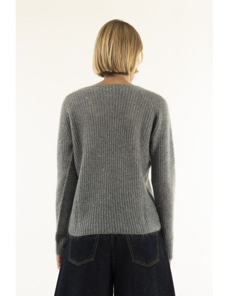 Camisola com decote barco Kontatto