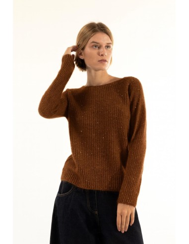 Camisola com decote barco Kontatto