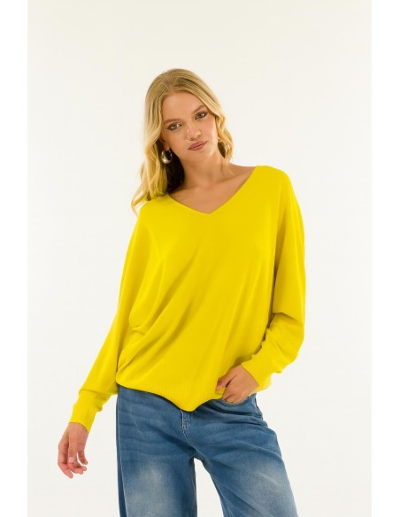 Decote em V Over Kontatto