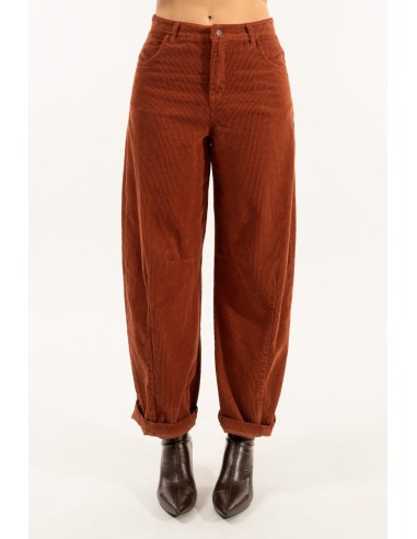 Calças Balão em Veludo Kontatto