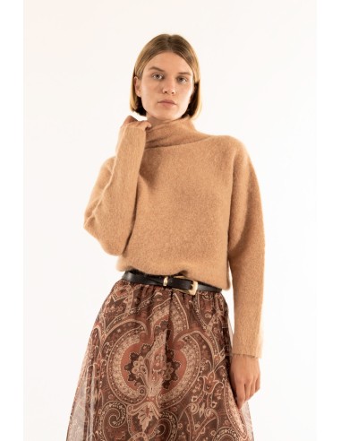 Camisola de gola alta oversize Kontatto