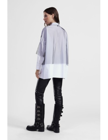 Calças Skinny Fit Cintura Alta Efeito Pele Dixie