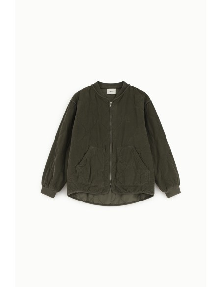 Casaco Acolchoado Com Fecho de Correr E Bolsos Aplicados Dixie