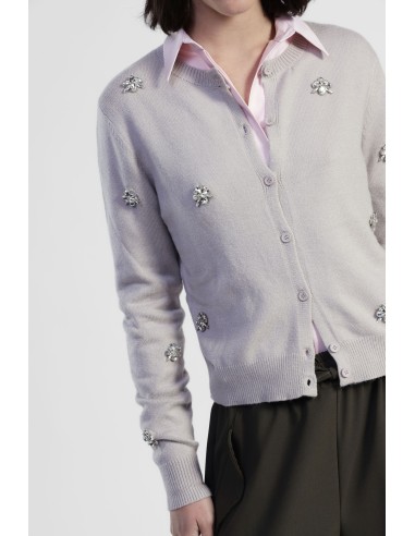 Cardigan Com Detalhes Florais Dixie