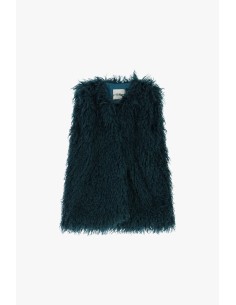 Colete em eco-pelo com corte regular Dixie 2