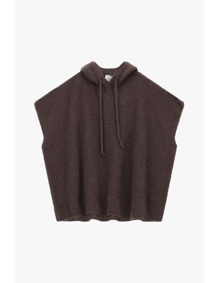 Capa con Capuz e Cordão Ampla e Curta Dixie